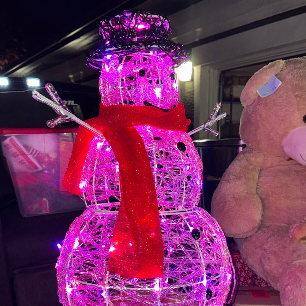 Outdoor LED Snowman